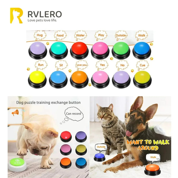 Pet Talk Training Buttons
