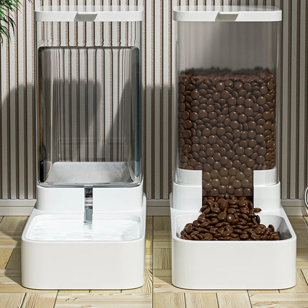 Pet Food & Water Station