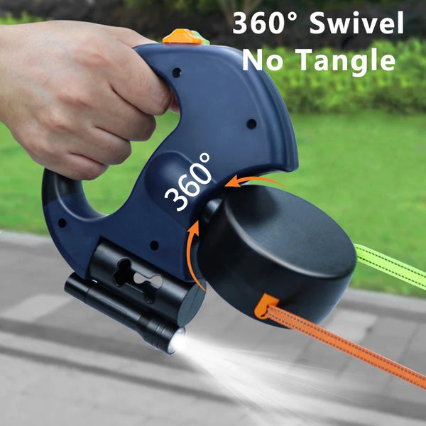 No-Tangle Lighted Dog Leash
