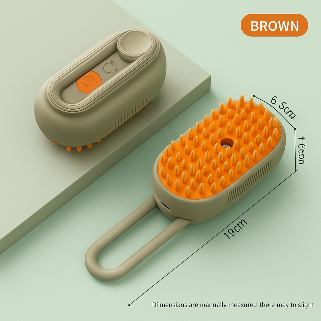 Pet Comfort Steam Brush