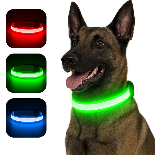 GlowBright Pet Safety Collar