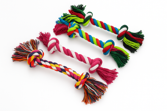 Colorful Puppy Play Rope