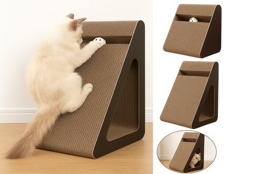 Triangle Cat Scratcher Toy