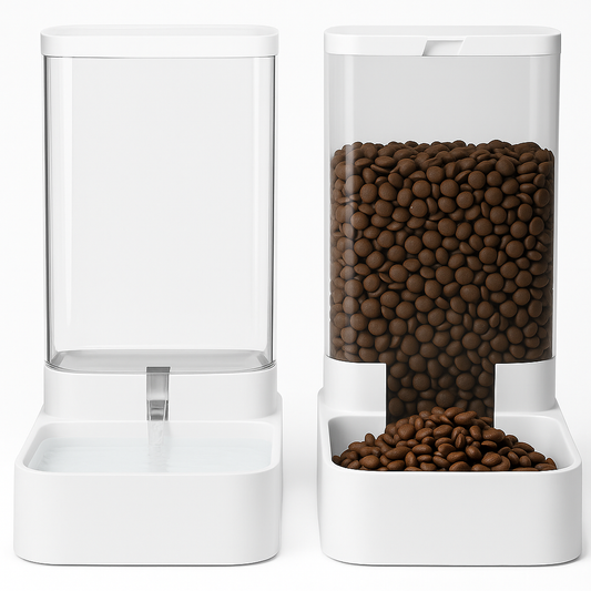 Pet Food & Water Station