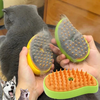 Pet Comfort Steam Brush