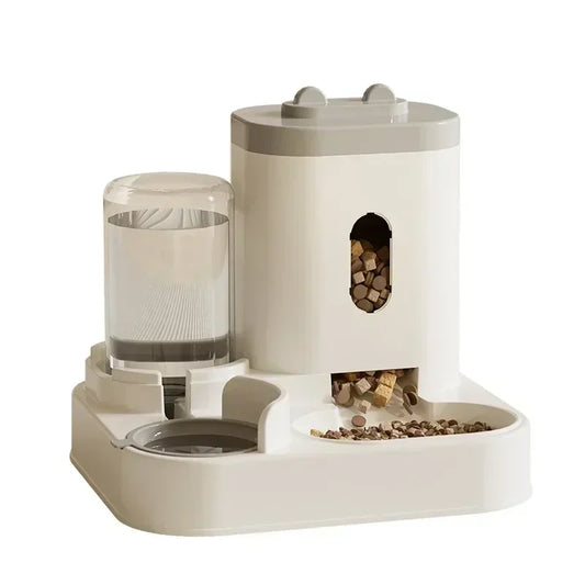 Smart Pet Feeder with Water Fountain