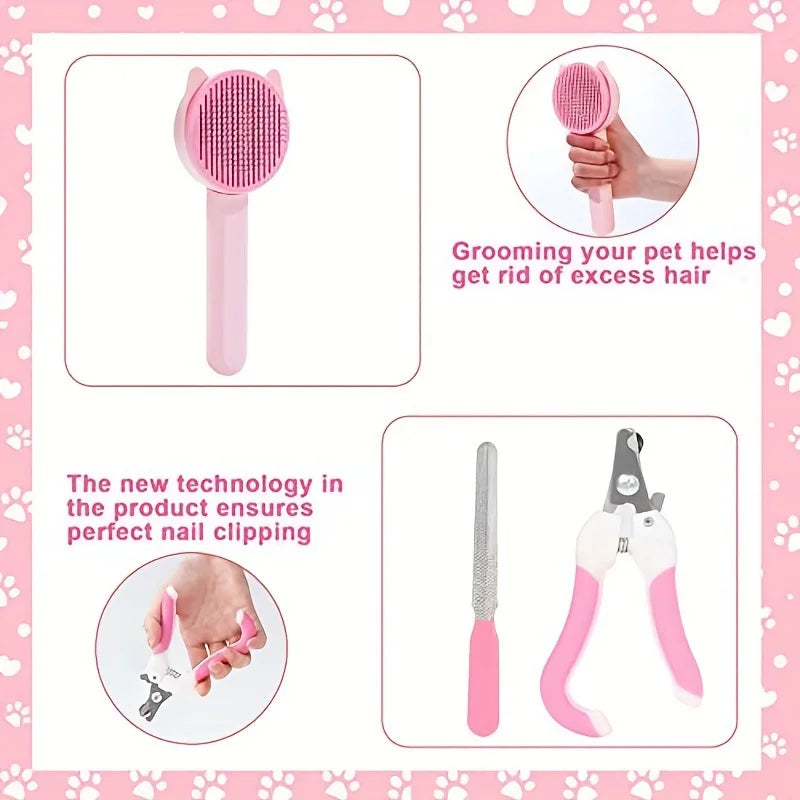 Pet Pamper Grooming Kit