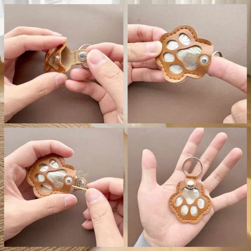 Pet Fur Memory Keychain