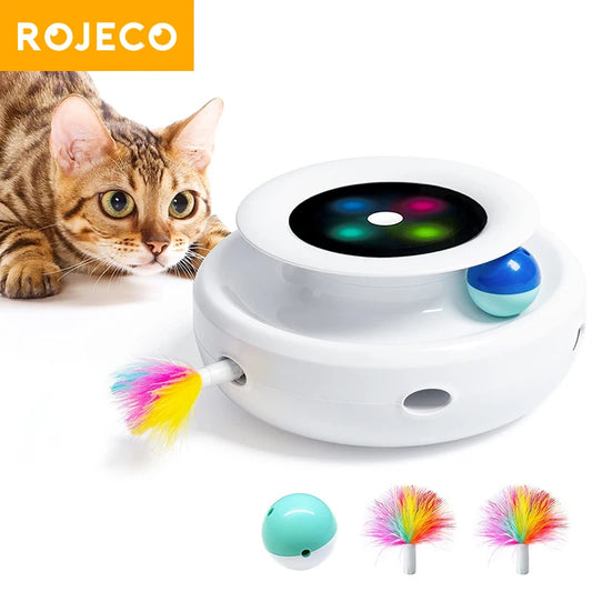 Interactive Feather Fun Ball
