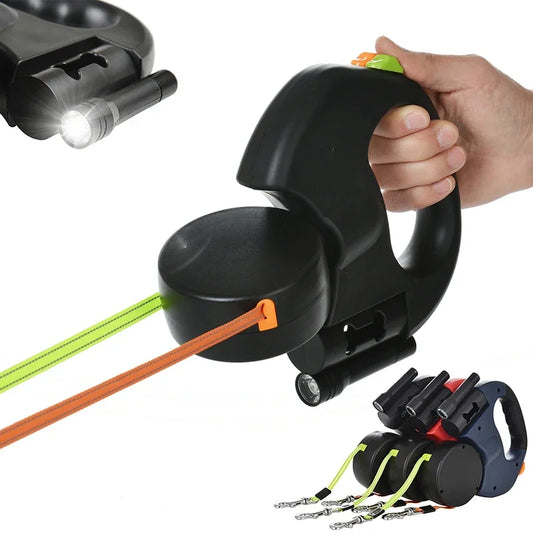 No-Tangle Lighted Dog Leash