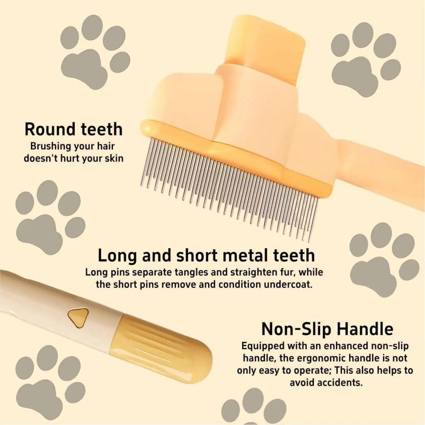 Easy Cat Grooming Comb